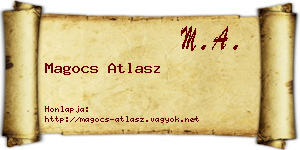 Magocs Atlasz névjegykártya